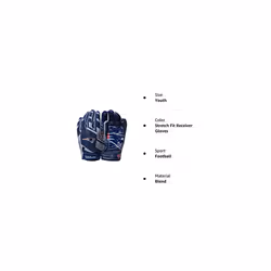 Gants de Football Americain enfant NFL New England Patriots