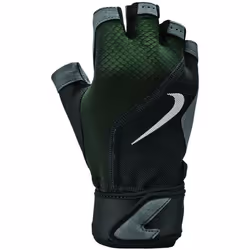 Gants de fitness - Nike - Premium - Noir/vert - Adulte - Homme