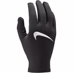 Gants de running Nike Miler - Noir/Argent - Adulte - Respirant