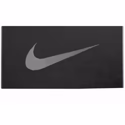 Serviette Nike gros logo - noir/gris anthracite - TU