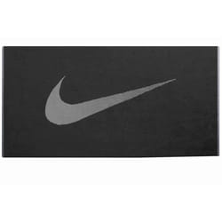 Serviette Nike gros logo - noir/gris anthracite - TU