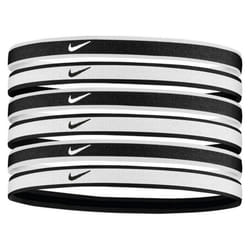 Pack de 6 élastiques à cheveux Nike Swoosh tipped - noir/blanc - Multisport - Adulte - Homme