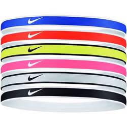 Élastiques à cheveux - Nike - Swoosh - Multicolore - Taille unique - Lot de 6