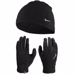 Kit Gants et Bonnet Nike - Adulte - Homme - Running - Noir