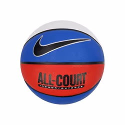 Ballon de basket Nike Everyday All Court 8P Deflated - game royal/black/metallic silver/black - Taille 7