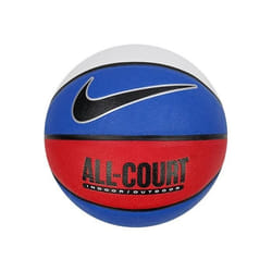 Ballon de basket Nike Everyday All Court 8P Deflated - game royal/black/metallic silver/black - Taille 7