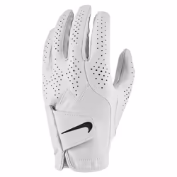 Gants de golf Nike Tour Classic IV Reg L - pearl white/pearl white/black - S