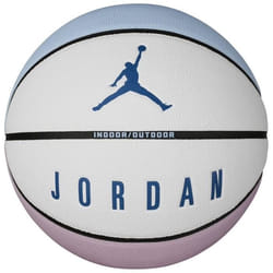 Ballon de basket-ball Nike Ultimate 2.0 8P pour intérieur et extérieur - Blanc/Bleu/Rose