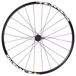 Roue arrière disque 6 trous blocage jante Mavic Crossride
