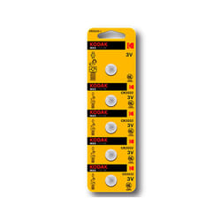 Kodak KDCR20325 pile domestique Batterie à usage unique CR2016 Dioxyde de zinc et de manganèse (Zn/MnO2)