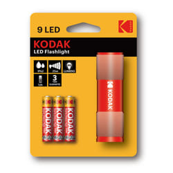 Kodak 9 LED Rouge Lampe torche
