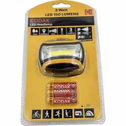 Lampe frontale led Kodak pile(s) 150 lm 887930413861 Y896903
