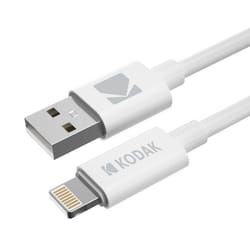 Kodak 30425880 câble de téléphone portable Blanc 1 m USB A Lightning