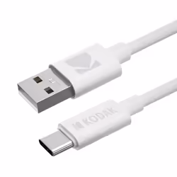 Kodak 30425965, 1 m, USB A, USB C, 480 Mbit/s, Blanc