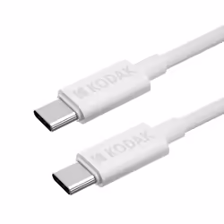 Kodak 30425972, 1 m, USB C, USB C, 480 Mbit/s, Blanc