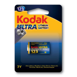 KODAK - Pile - Ultra Lithium - CR17345 / 123LA - à l'unité