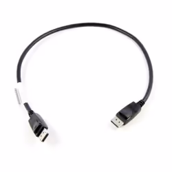 Lenovo 0.5m DisplayPort, 0,5 m, DisplayPort, DisplayPort, Noir, Mâle/Mâle, 80 g
