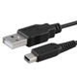 Câble de chargement - INSTEN - 1.2M - USB - Compatible New 3DS/2DS/DSi - Noir