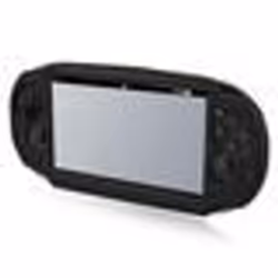 INSTEN® Housse étui Coque en Silicone Pour Console Sony Playstation PS Vita PSVita PCH-1000 séries Noir