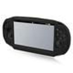 INSTEN® Housse étui Coque en Silicone Pour Console Sony Playstation PS Vita PSVita PCH-1000 séries Noir