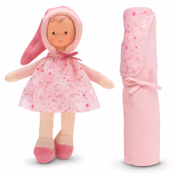 Corolle Miss rose étoile et couverture, Fille, 240 mm, 154 g, Rose