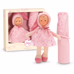 Corolle Miss rose étoile et couverture