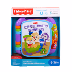 Fisher-Price - Livre Interactif Comptines - Livre Bébé - Vue supplémentaire 12
