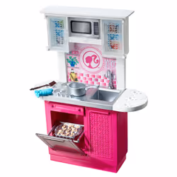 Barbie Doll and Deluxe Kitchen