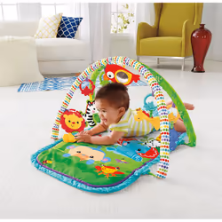 Mattel 3-in-1 Musical Activity Gym Multicolore Tapis de gymnastique pour bébé