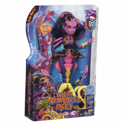 Mattel Monster High - Kaala Mer’Ri - La Grande Barrière Des Frayeurs