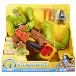 Fisher-Price Imaginext – Crocodile et Capitaine Crochet - Vue supplémentaire 6