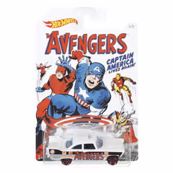 Mattel Assortiment Véhicules Deco Cap America
