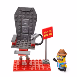Mattel Les Minions - La Chaise À Secousses, 5 an(s), Plastique, 59 pièce(s), 45 g