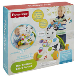 Fisher-Price Mon Trotteur Zèbre Parlant