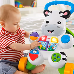 Fisher-Price Zebra, 6 mois, 4 roue(s), Multicolore