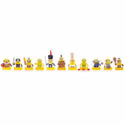 MEGA Figurines articulées de Minion Série III, 5 an(s), Jaune