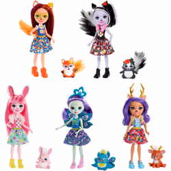 Enchantimals Assortiment Mini-poupées &amp; Animaux