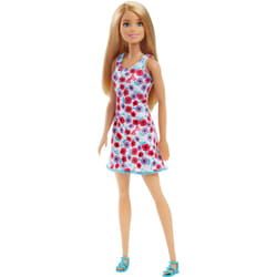 Barbie White Background Dress