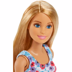 Barbie White Background Dress
