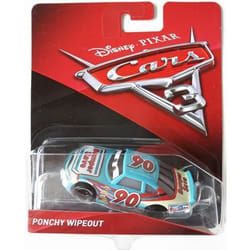 Voiture Cars 3 - MATTEL - Ponchy Wipeout - Bleu et Multicolore - Disney Cars