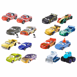 Disney Pixar Cars DXV99, Voiture, Cars 3, 3 an(s), Plastique, Métal, Couleurs assorties