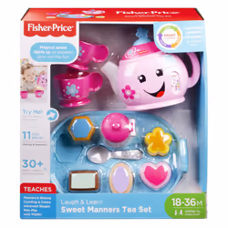 Fisher-Price Rires et Éveil Laugh & Learn Sweet Manners Tea Set - Vue supplémentaire 5