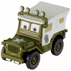Mattel Cars 3 - Sarge / Roof Lights, Cars, 3 an(s), Plastique, Multicolore