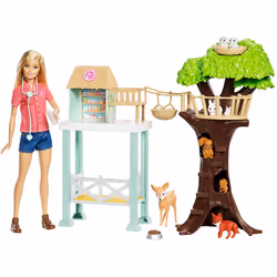 Barbie Coffret Refuge Animaux