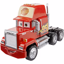 Disney Mega Vehicule Cars- Mack, Camion, Cars, 3 an(s), Métal, Multicolore