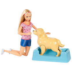Barbie Newborn Pups Doll &amp; Pets, Femelle, 3 an(s), Fille, Multicolore