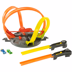 Hot Wheels FDF26, Ensemble véhicule et piste, 5 an(s), Plastique, Gris, Orange, Rouge