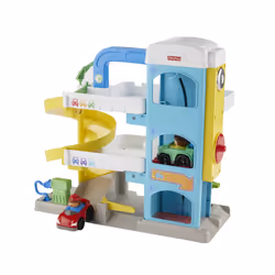 Fisher-Price Little People Coffret Le Garage De L'Aimable Voisin