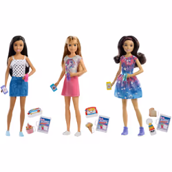 Mattel Asst Babysitters, Poupée mannequin, Femelle, 3 an(s), Fille, 325,1 mm, Multicolore