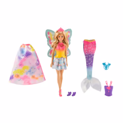 Mattel Barbie Poupeee 3 Tenues Blonde